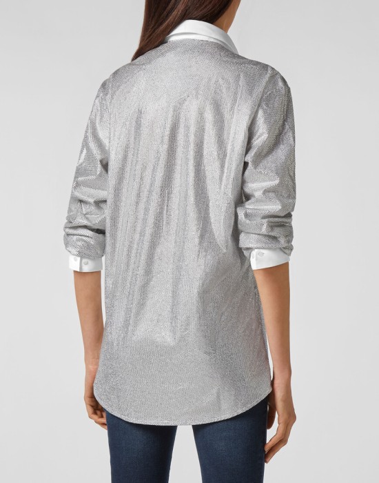 Товар серебряного цвета с внутренней стороны