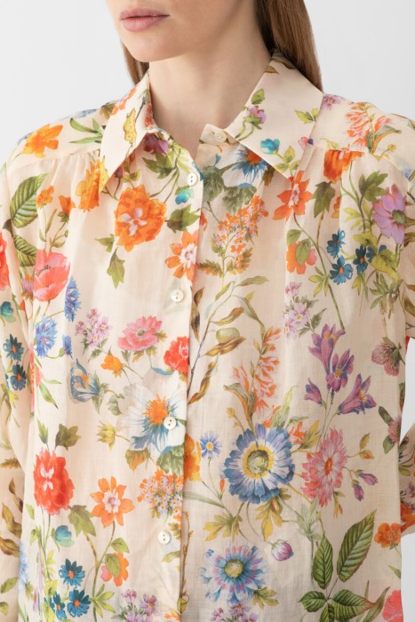 рубашка  модель barometro из италии вид сбоку