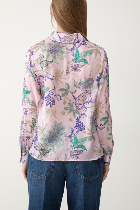 рубашка  модель boccale по цене 26400 руб вид справа