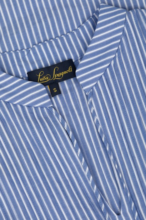 рубашка  модель bollina из хлопка спереди