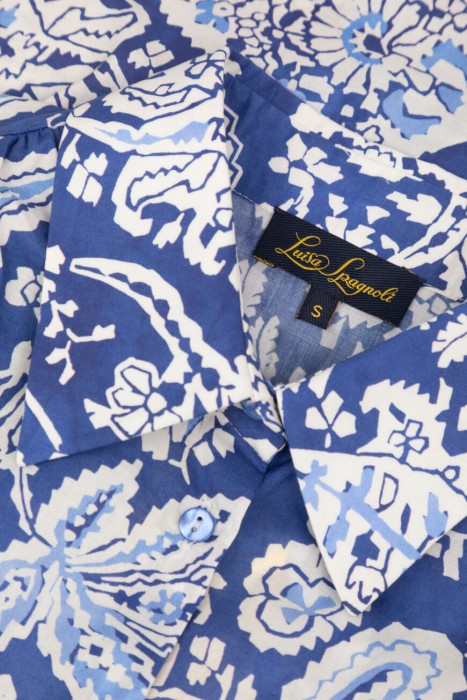 рубашка  модель bonifico из хлопка спереди