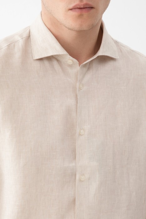 рубашка  модель из коллекции «ривьера» (`riviera`) из италии вид сбоку