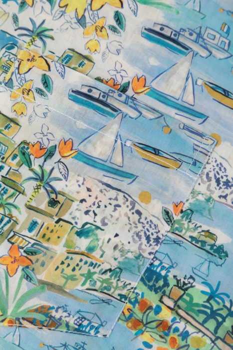 рубашка  модель из коллекции riviera hello capri повседневного стиля с лицевой стороны