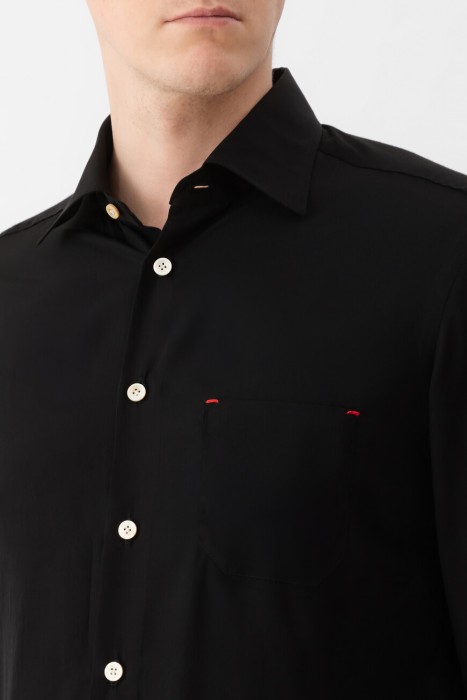 рубашка  модель «нерано» (`nerano`) из италии вид сбоку