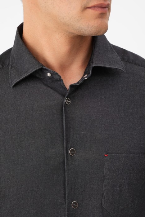 рубашка  модель nerano из италии вид сбоку