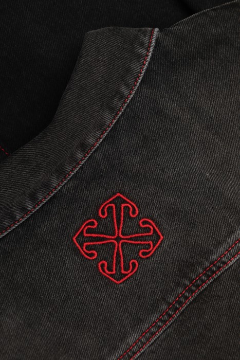 рубашка  модель script samurai вид слева