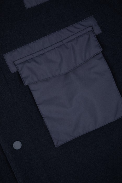 рубашка-овершот  повседневного стиля с лицевой стороны