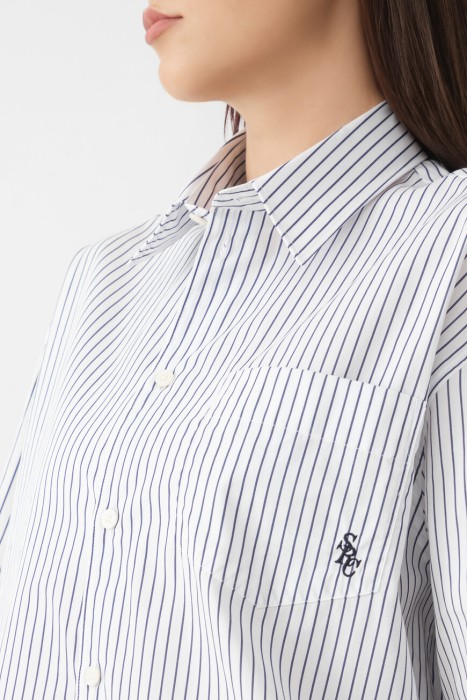 рубашка sporty rich модель src из америки вид сбоку