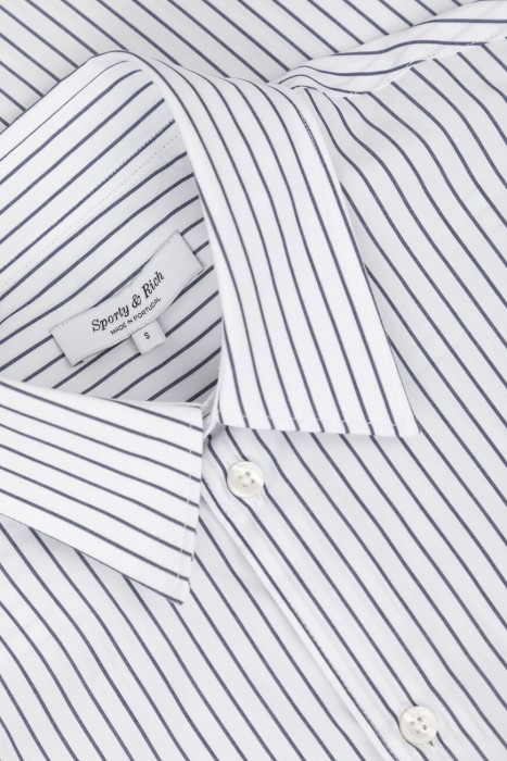 рубашка sporty rich модель src из хлопка спереди