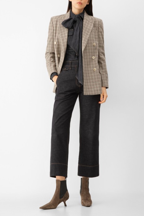 рубашка  из хлопка спереди