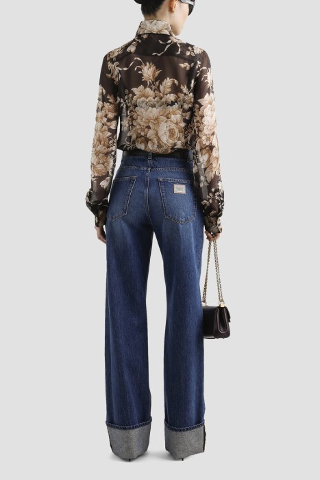 рубашка  от бренда dolce & gabbana вид слева