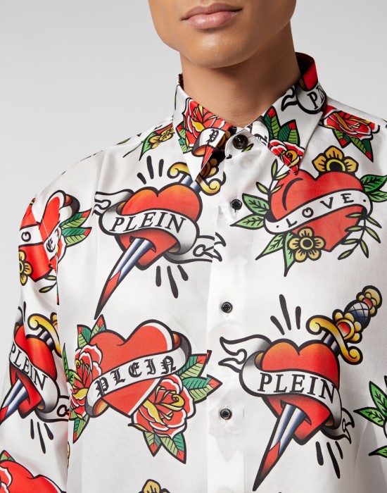 рубашка  из америки вид сбоку