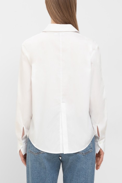 рубашка  от бренда patrizia pepe вид слева