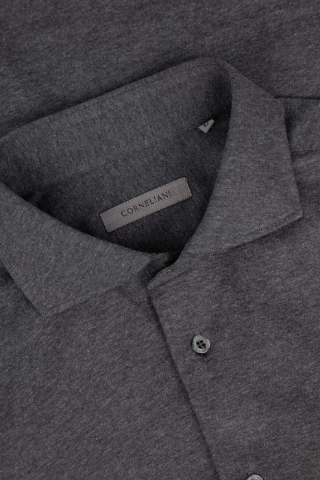 рубашка  из хлопка спереди