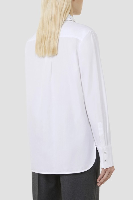 рубашка  от бренда max mara вид слева