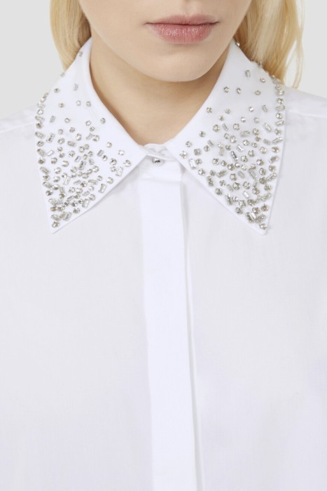 рубашка  из италии вид сбоку