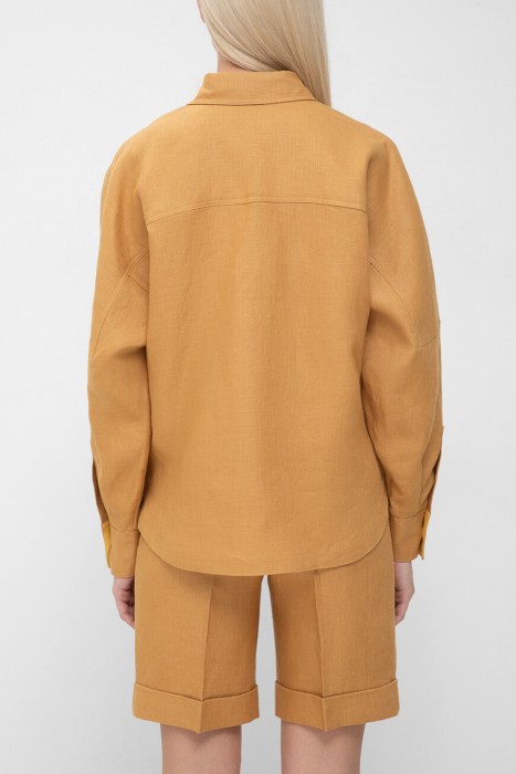 рубашка  от бренда kiton вид слева