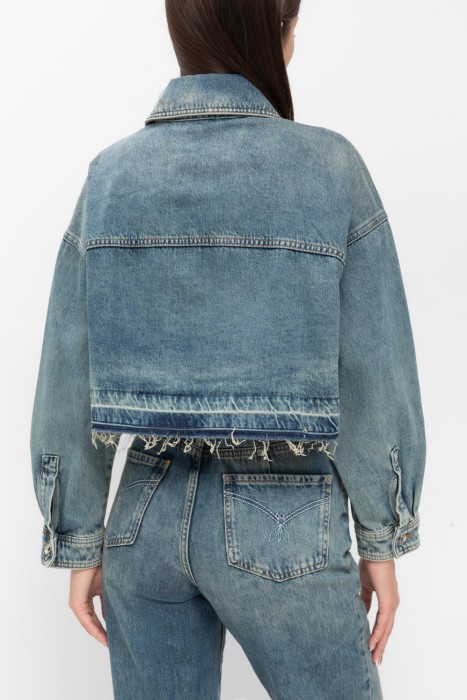 рубашка  от бренда patrizia pepe вид слева