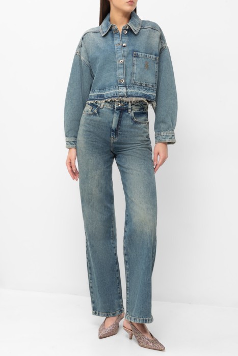 рубашка  из хлопка спереди