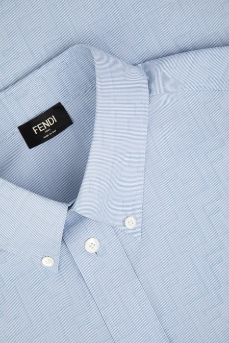 рубашка  из хлопка спереди