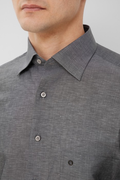 рубашка  из англии вид сбоку