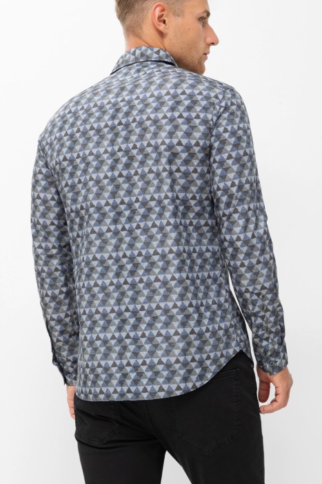 рубашка  от бренда ramsey вид слева