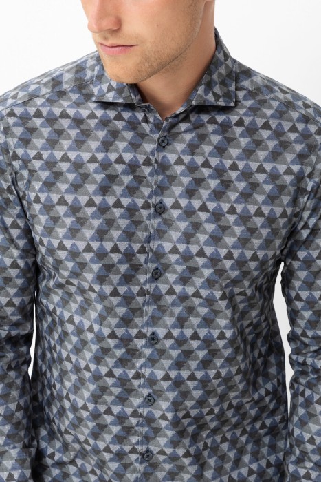 рубашка  из америки вид сбоку