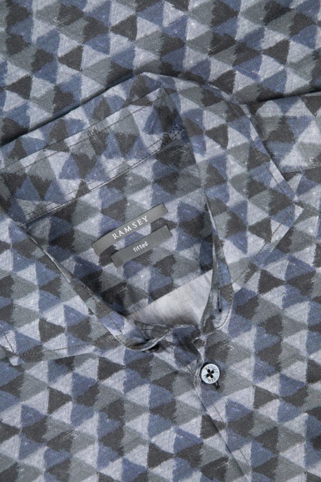 рубашка  из хлопка спереди