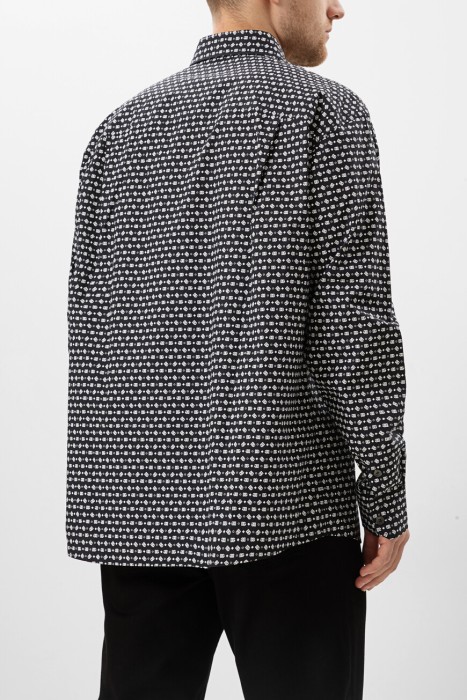 рубашка  от бренда dolce & gabbana вид слева