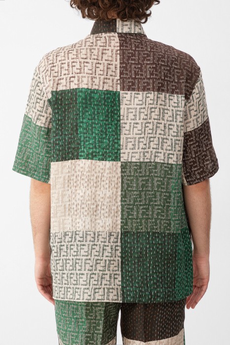 рубашка  от бренда fendi вид слева