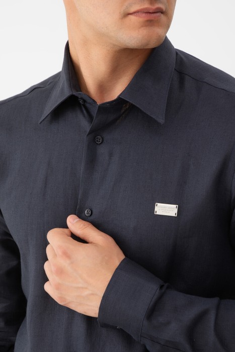 рубашка  из америки вид сбоку