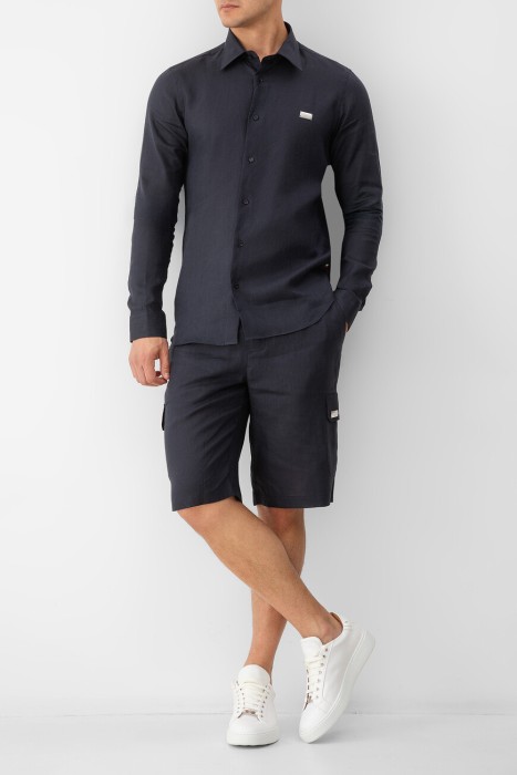 Товар синего цвета с внутренней стороны