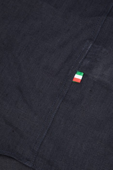 рубашка  для взрослого возраста с изнаночной стороны