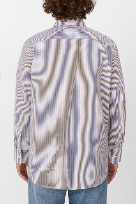 рубашка  от бренда bottega veneta вид слева