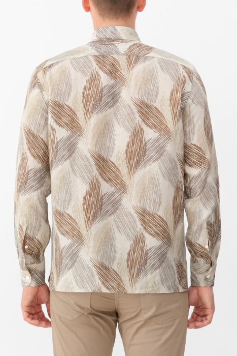 рубашка  от бренда corneliani вид слева