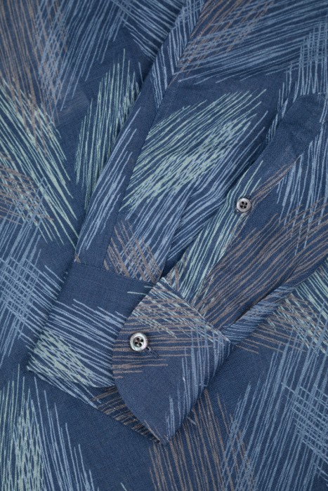 рубашка  универсального стиля с лицевой стороны