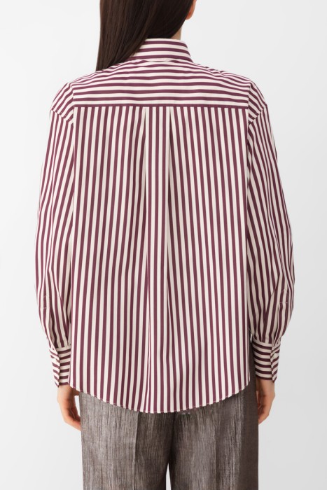 рубашка  от бренда brunello cucinelli вид слева