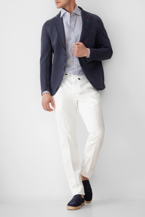 рубашка  из италии вид сбоку