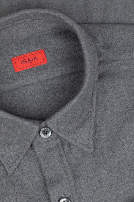 рубашка  из шерсти спереди