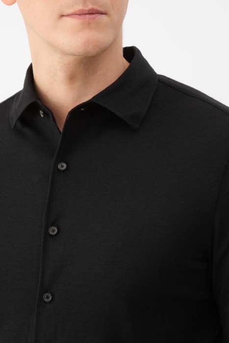 рубашка  из италии вид сбоку