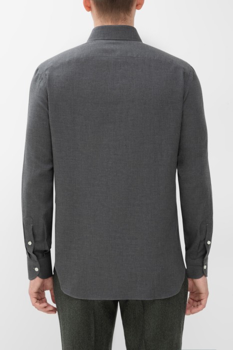 рубашка  от бренда isaia вид слева