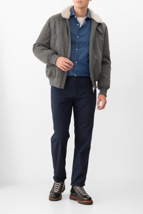 рубашка   из хлопка спереди