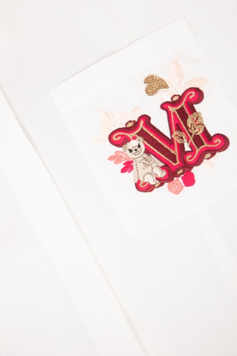 рубашка  классического стиля с лицевой стороны