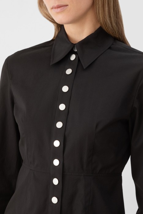 рубашка  из италии вид сбоку