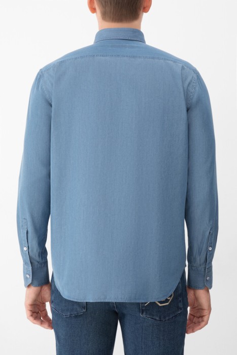 рубашка  от бренда stefano ricci вид слева