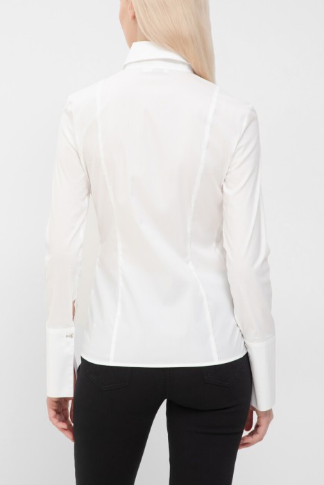 рубашка  от бренда patrizia pepe вид слева