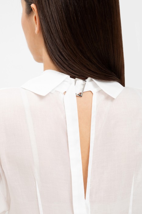 рубашка  из хлопка спереди