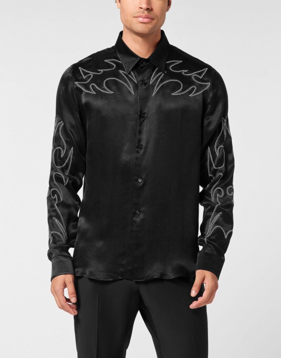 рубашка  из америки вид сбоку