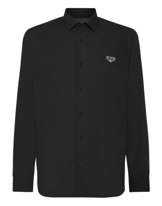 рубашка  от бренда philipp plein вид слева