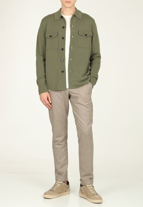 рубашка  от бренда allude вид слева